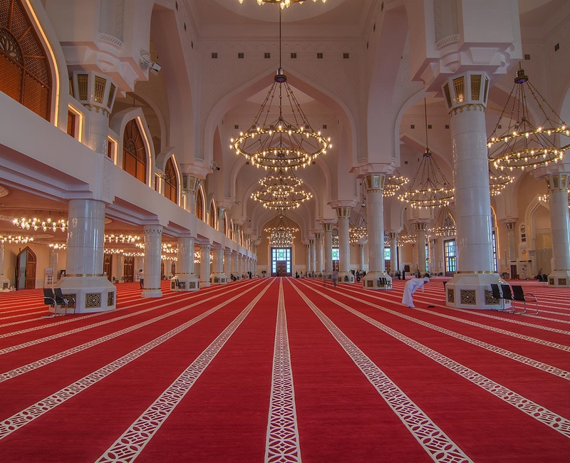 Grand Mosque Qatar Supply of interior Lights Project