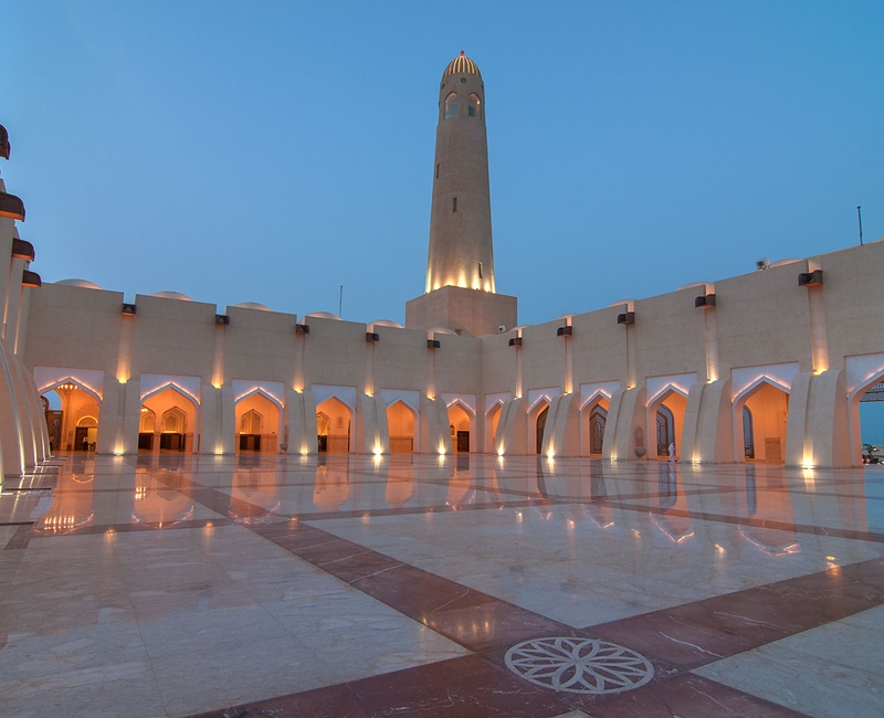 Grand Mosque Qatar Supply of interior Lights Project