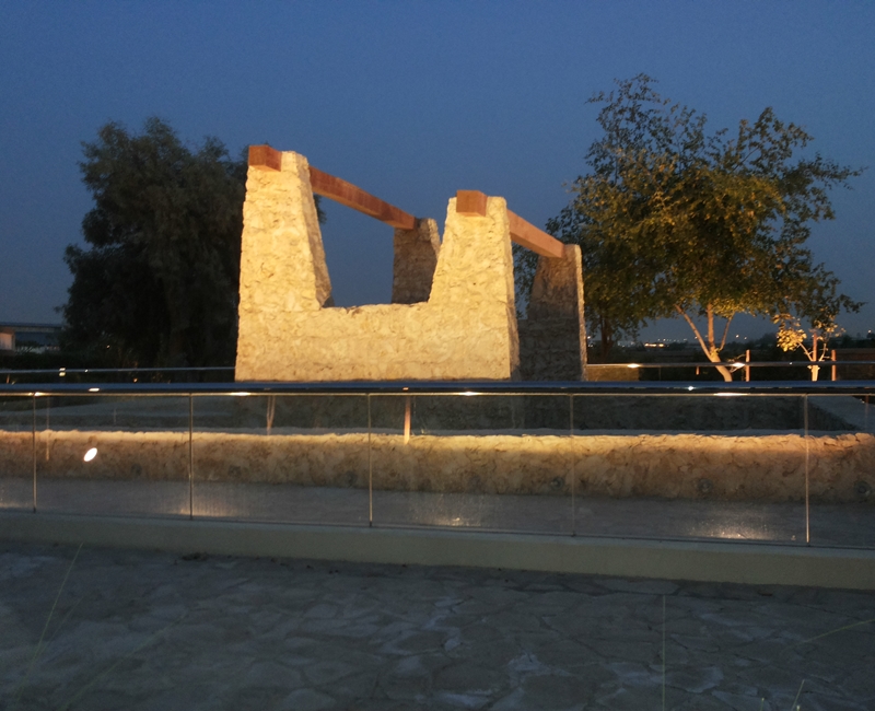 Lighting for Shaqab Historical Well, Qatar Foundation